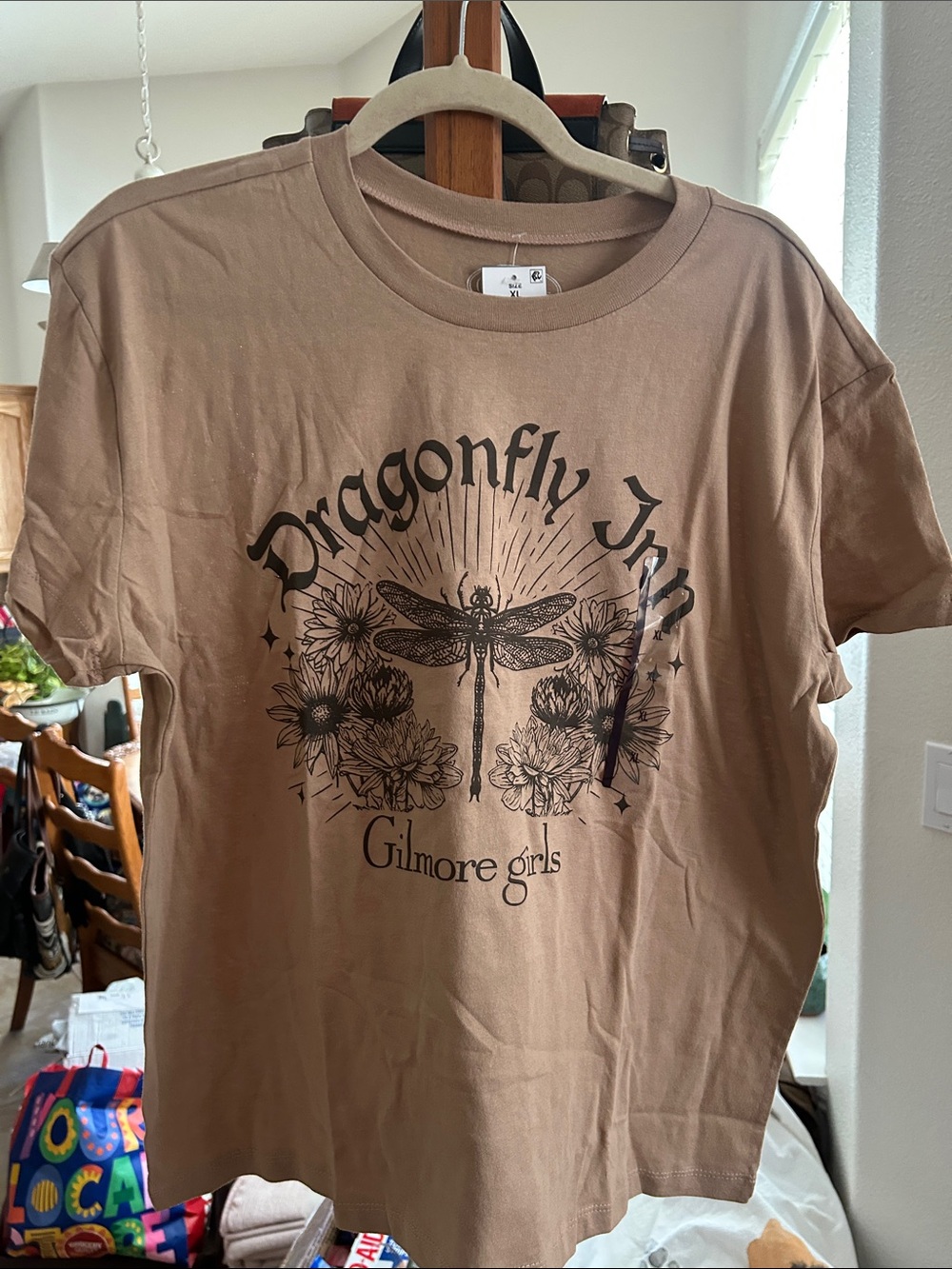 Dragonfly Inn Gilmore Girls Graphic Tee - Brown